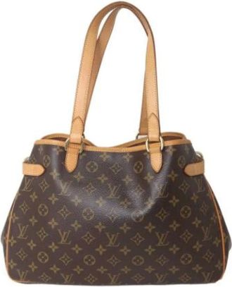 Louis Vuitton Pre-owned Shoulder Bags, female, Brown, Size: ONE SIZE Pre-owned Vintage Shoulder Bag