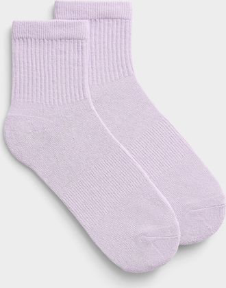 Simons Womens Solid colour ankle socks