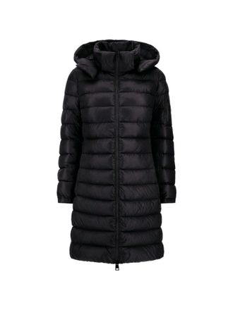 Herno Black Quilted Hood Jacket