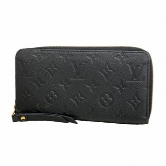 Louis Vuitton Noir Long Wallet (Bi-Fold) (Pre-Owned)