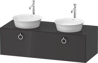 Duravit Tulip Blanco, Mueble De Ba&ntilde;o Colgado En La Pared, Ancho - Duravit