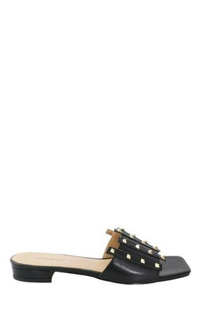 Belle & Bloom Until We Meet Stud Slide in Black at Nordstrom, Size 10
