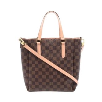 Louis Vuitton Pre-owned Belmont NV BB Venus Damier 2way Tote Bag - Pre-owned - Mujer - Marr&oacute;n - ONE SIZE