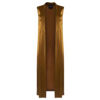 Nenette Gilet Bach - Dames - Gillet - Bruin - 2XL - Kostuums