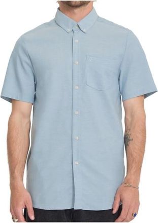 Volcom Everett Oxford S/S Hemd f&uuml;r Herren | grau