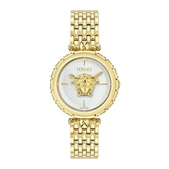 Versace Medusa Heritage Horloge - Dames - Horloges - Geel - ONE Size - Accessoires