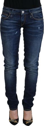 Acht Washed Cotton Low Waist Women CasualWomens Jeans