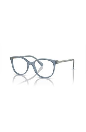 Swarovski 53mm Square optical glasses in Blue at Nordstrom