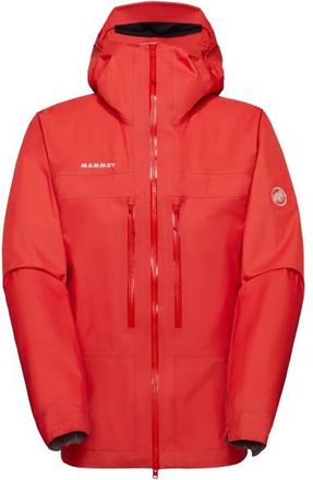 Mammut Taiss Light Hardshell Hooded Jacket Regenjacke f&uuml;r Herren | rot