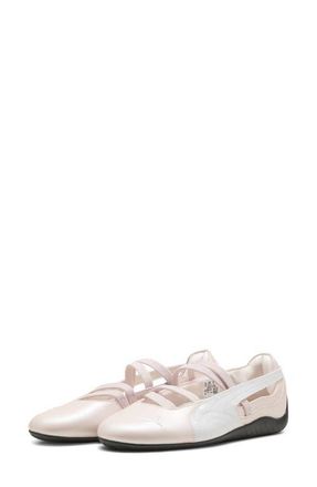 Puma Speedcat Ballet Sneaker in Jasmine Flower/Puma Black at Nordstrom, Size 10