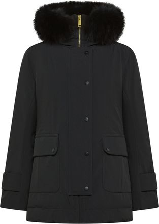 Peuterey Black Buriram Srtr Grs Fur Recycled Jacket