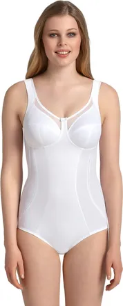 Anita Since 1886 Miederbody ANITA SINCE 1886 Clara, Damen, Gr. 100, Cup E, weiss (wei&szlig;), Stoff, Obermaterial: 60% Polyamid, 40% Elasthan, unifarben, klassisch, Bodys M