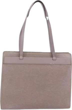Louis Vuitton Pre-owned Vintage Tote Bag - Dames - Vintage Shopper - Paars - ONE Size - Leer - Vintage