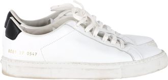 Common Projects Achilles Low-Top Sneakers in Witte Leer