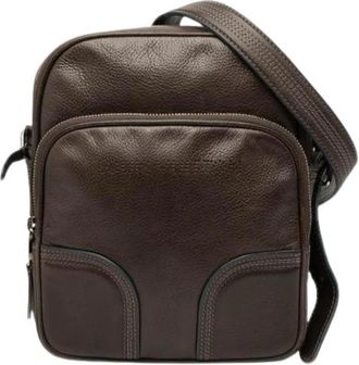 Louis Vuitton Pre-owned Cross Body Bags, female, Brown, Size: ONE SIZE Pre-owned Leather Crossbody Bag