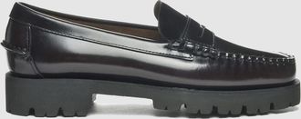 Sebago Mocassins Dan Lug Brown Burgundy