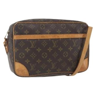 Louis Vuitton Pre-owned Monogram Schoudertas - Dames - Pre-owned - Bruin - Maat: ONE Size Leer