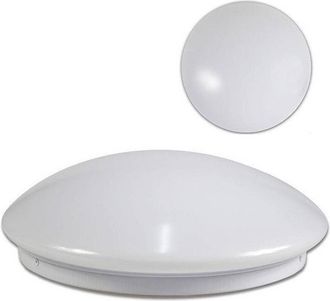 Trade Shop Trade Shop Traesio - Trade Shop - Plafoniera Da Soffitto Bianca 12 Watt 24 Led Small Luce 3000k 4000k 6500k C-01-s