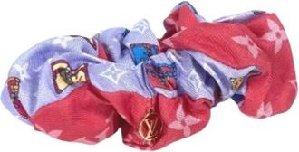 Louis Vuitton Pre-owned Accessories, female, Multicolor, Size: ONE SIZE Pre-owned Scrunchie