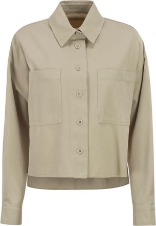 Max Mara Weekend Maxmara Wkdradente Cotton Drill Shirt