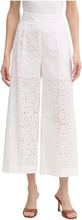 Twinset Mujer, Pantalones, Blanco, Talla: S