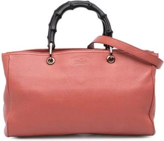 Gucci Pre-owned Handbags, female, Pink, Size: ONE SIZE Pre-owned Vintage Handbag
