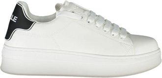 Ga&euml;lle Paris Gaelle Paris Bianco Polyurethaan Dames Sneakers