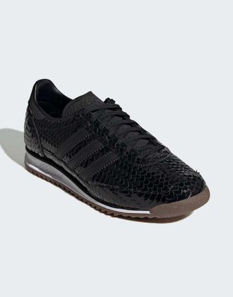 adidas Originals SL 72 og - Scarpe nero core / bianco sporco
