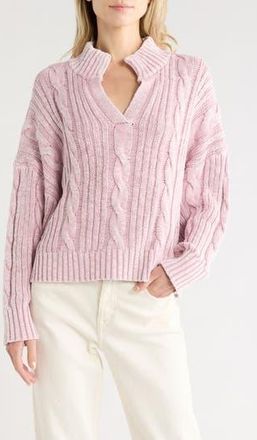 Young Fabulous & Broke Auckland Sweater in Antique Violet Mineral at Nordstrom Rack, Size Large