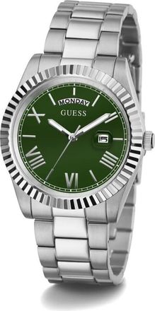 Guess Connoisseur roestvrijstalen horloge - Heren - Horloges - Grijs - ONE Size - Accessoires