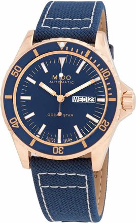 Mido Ocean Star Automatic Blue Dial Mens Watch M0268303804100