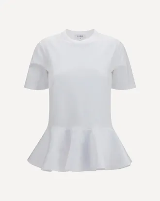 Alaia Cotton jersey crinoline T-shirt Female 38