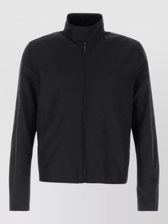 Gucci gg cotton jacket high collar long sleeves