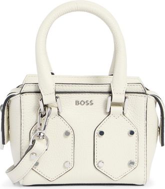 BOSS Ivy Extra Small Shoulder Bag in Open White at Nordstrom Rack