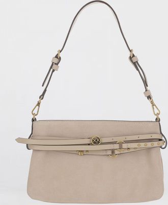 Pinko Borsa a spalla Belt Bag Mini in camoscio Pinko