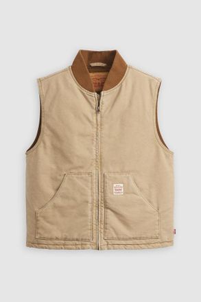 Levi's Chaleco Sansome - Hombre - XL - Crema / TigerS Eye