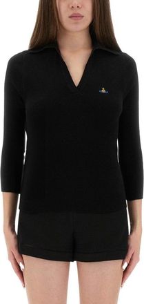 Vivienne Westwood Navy Polo Shirt