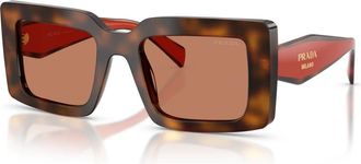 Prada Sunglasses, female, Brown, Size: 52 MM Juniper Sunglasses