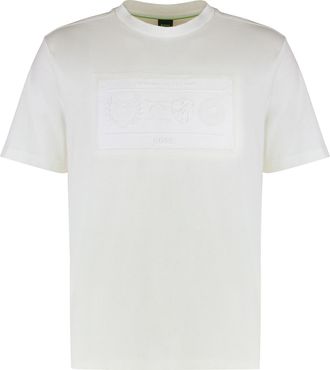 HUGO BOSS T-shirt In Cotton With Print