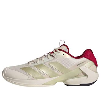 adidas Adizero Ubersonic 5 Chalk White Ice Gold Metallic JS2562