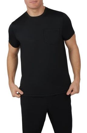 90 Degree by Reflex Nomad Knit Pocket T-Shirt in Black at Nordstrom Rack, Size Xx-Large