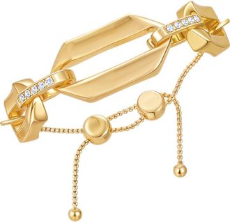 Vince Camuto Chunky Link Slider Bracelet in Gold at Nordstrom Rack