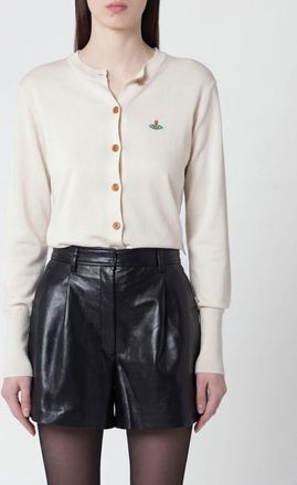 Vivienne Westwood Cardigan in cotone con logo Orb Vivienne Westwood