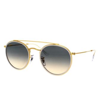 Ray-Ban Sunglasses, unisex, Yellow, Size: 51 MM Round Rb3647N Sunglasses Stylish Design