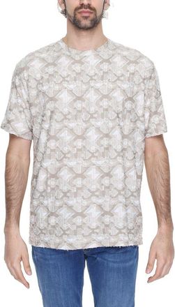 Antony Morato Beige Gestructureerde T-shirt Model An13368100127ro
