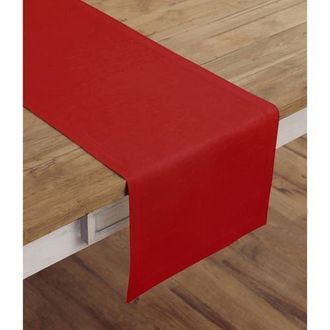 Solino Home Linen Table Runner for Dining Table, Holiday and Everyday Table Decor - Fete in Red at Nordstrom, Size Xx-Small