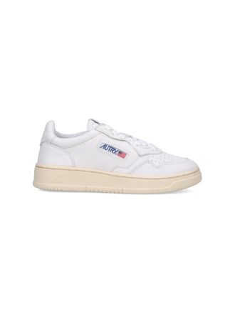 Autry White Leather Sneakers