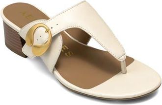 Aerosoles Cloude Flip Flop in Eggnog Nappa at Nordstrom, Size 8.5