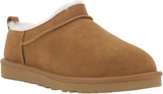 UGG Mens Mules Classic Micro Brown Synthetic Material