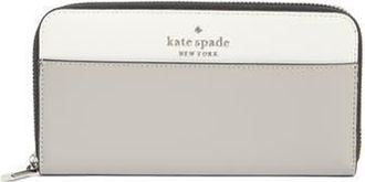 Kate Spade New York Staci Continental Wallet in Nimbus Grey Multi at Nordstrom Rack
